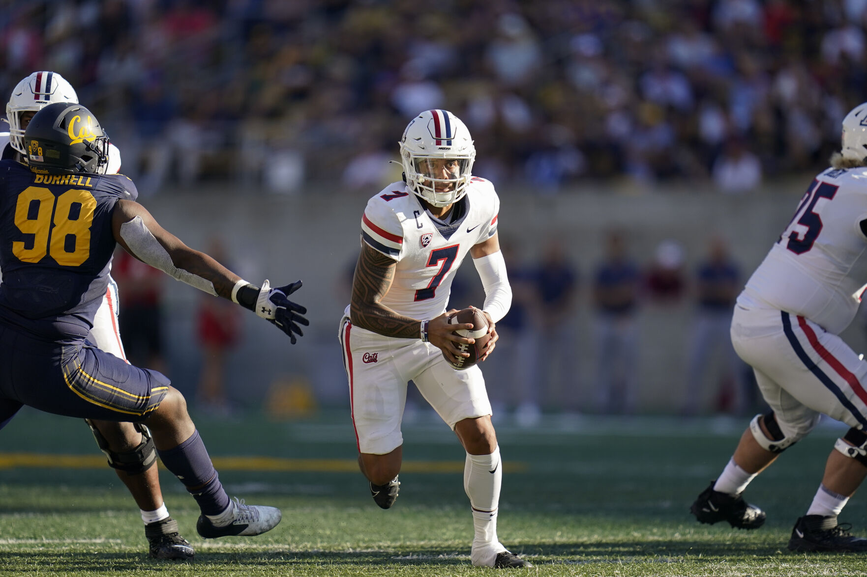 Arizona at Cal college football, 2022